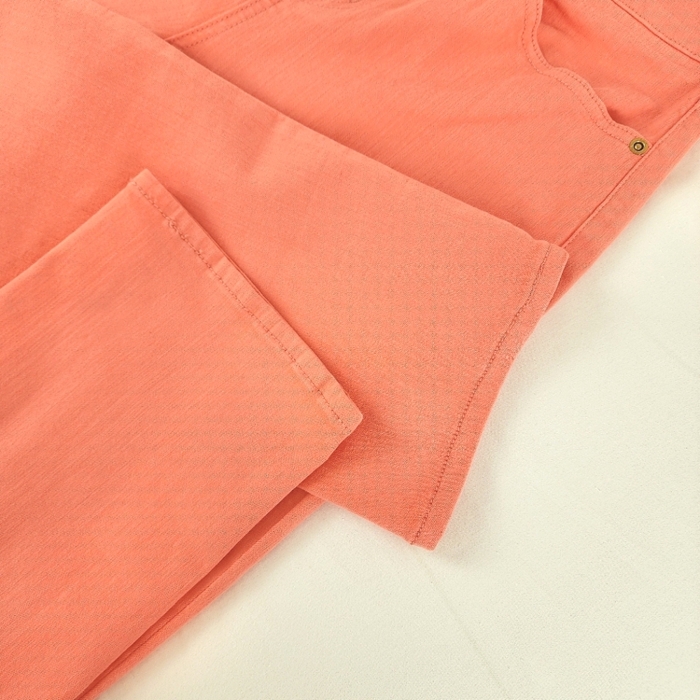 NWT Tory Burch Mara Sunrise Coral Jeans Size 30 - Picture 5 of 9